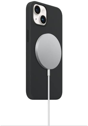Apple Chargeur MagSafe Apple iPhone Rapide - Chargeur Magnétique sans Fil 15W - Chargeur Induction Compatible avec iPhone 14/14 Plus/14 Pro/14 Pro Max/13/12/11/X/XS/SE/XR/AirPods Pro 2