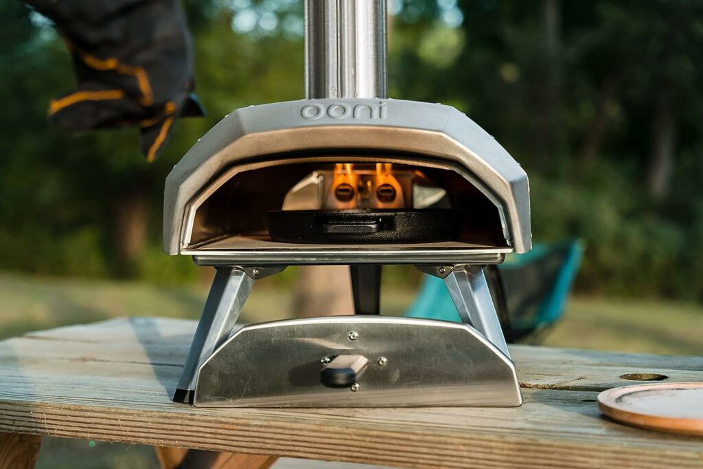 Brûleur à gaz Ooni pour four a pizza Ooni Karu 12 avec detendeur gaz propane 37mbar et flexible gaz