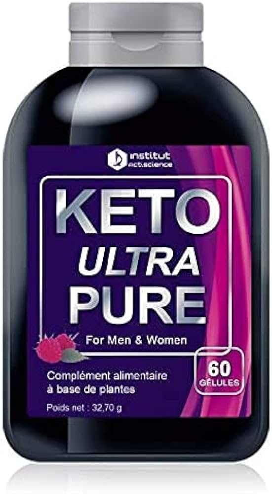 Formule Keto Ultra Pure Booster dénergie - Cure 2 mois - Aide à la perte de poids - Ingrédients 100% Naturels