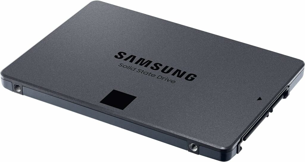 Samsung 870 QVO MZ-77Q1T0BW | Disque SSD Interne 1 To, SATA III, 2,5 - Technologie QLC seconde génération